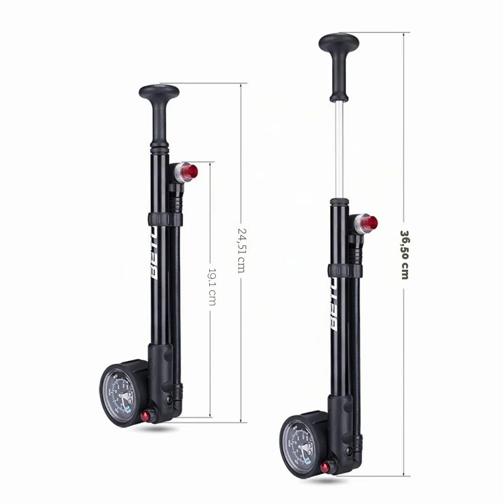BETO Pompa ammortizzatori alta pressione 400 PSI MTB forcella sospensione posteriore Schrader