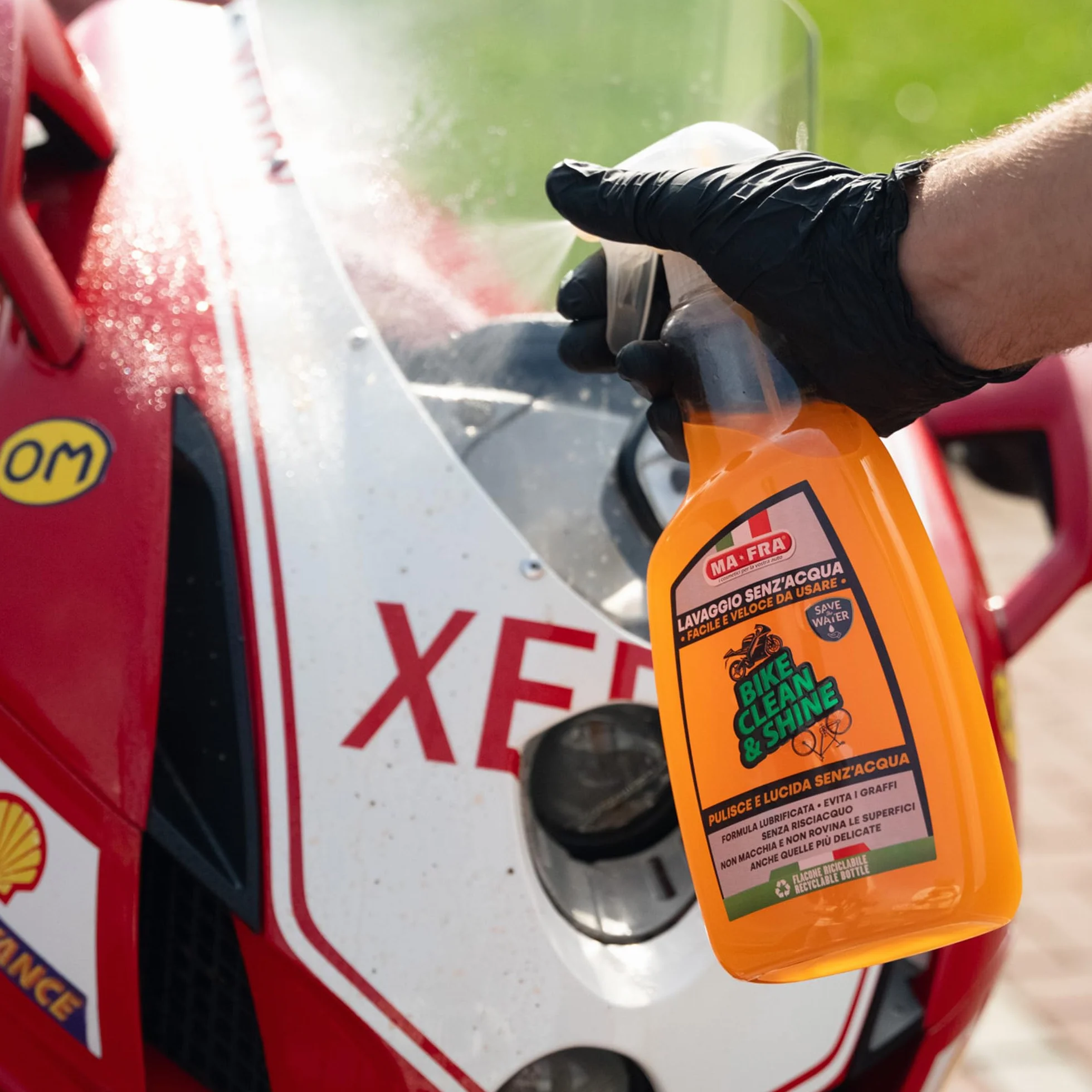 Mafra Bike Clean & Shine Waterless Detergente Lavaggio 750ml
