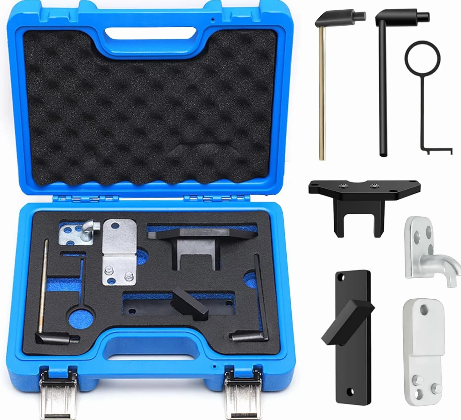 TANIASHOP Kit Messa in Fase Motori PSA 1.0 1.2 PureTech GDI VTi VVT per Peugeot Citroen Opel Toyota – Set Fasatura Professionale Alberi a Camme e Volano