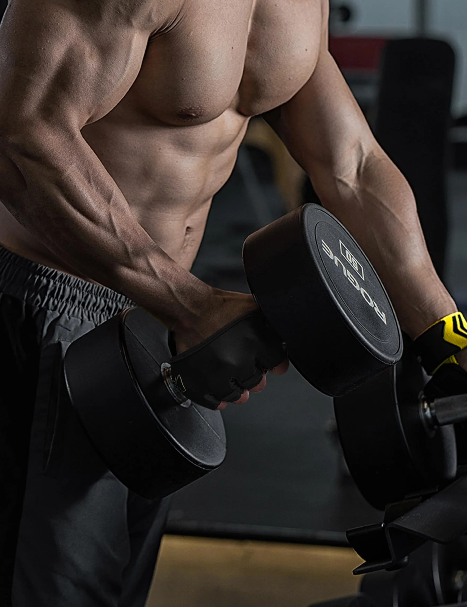 KUTOOK Guanti Palestra Uomo Donna Antiscivolo Traspiranti Fitness Ginnastica Manubri Bodybuilding Sollevamento Pesi
