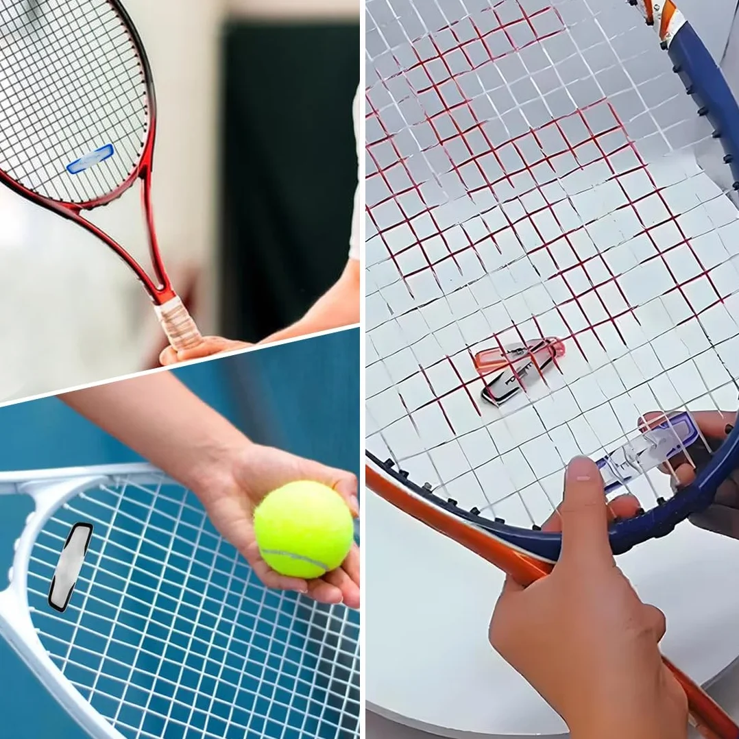 Racchetta Antivibranti 2 Pezzi Ammortizzatore per Tennis Smorzatore Vibrazione