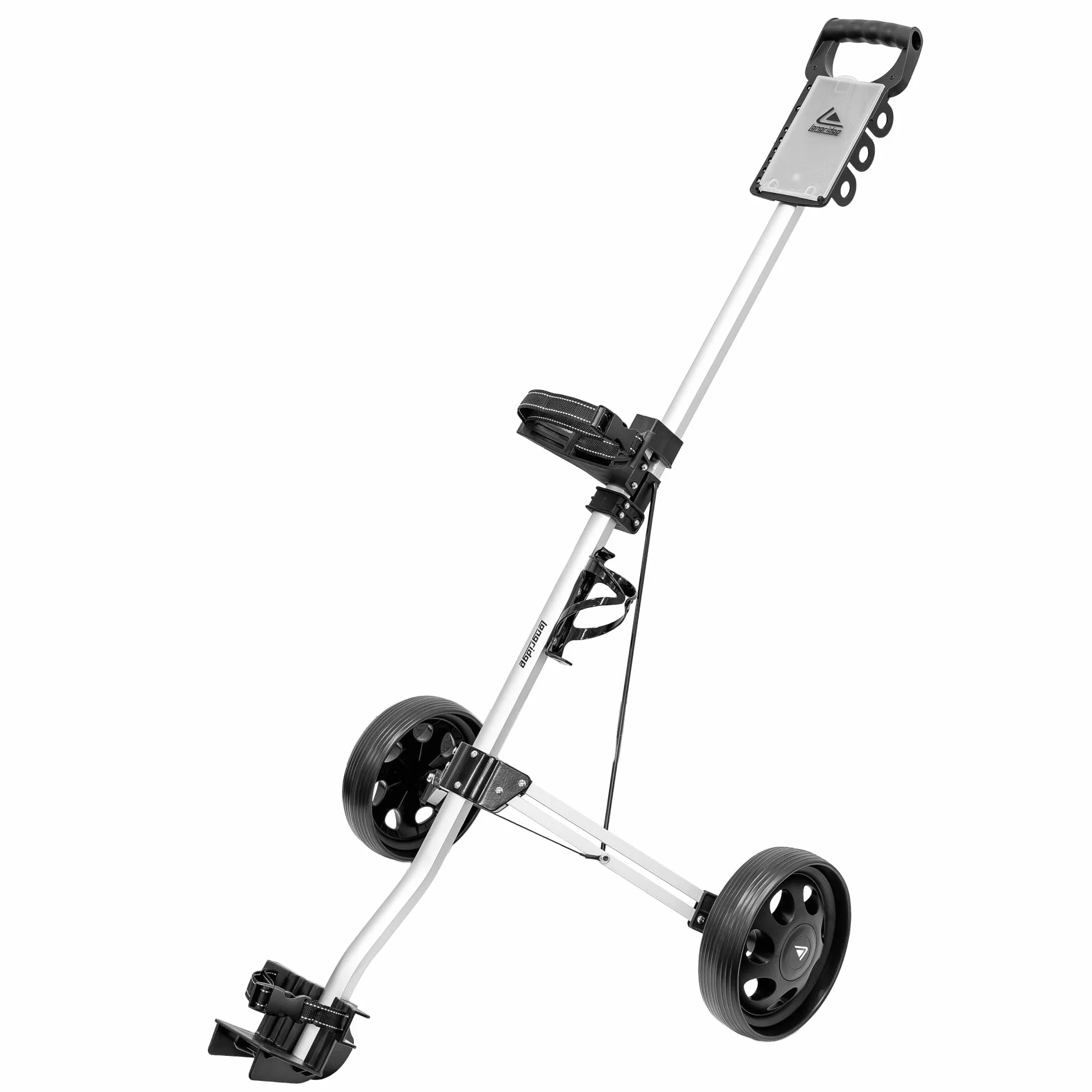 Longridge Alu Lite Carrello da golf a due ruote Argento