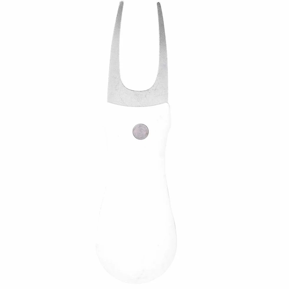 MAGT Forcelle da Golf Strumento di Riparazione Divot 11 x 3,2 x 1,5 cm Acciaio Inossidabile 304 Nero