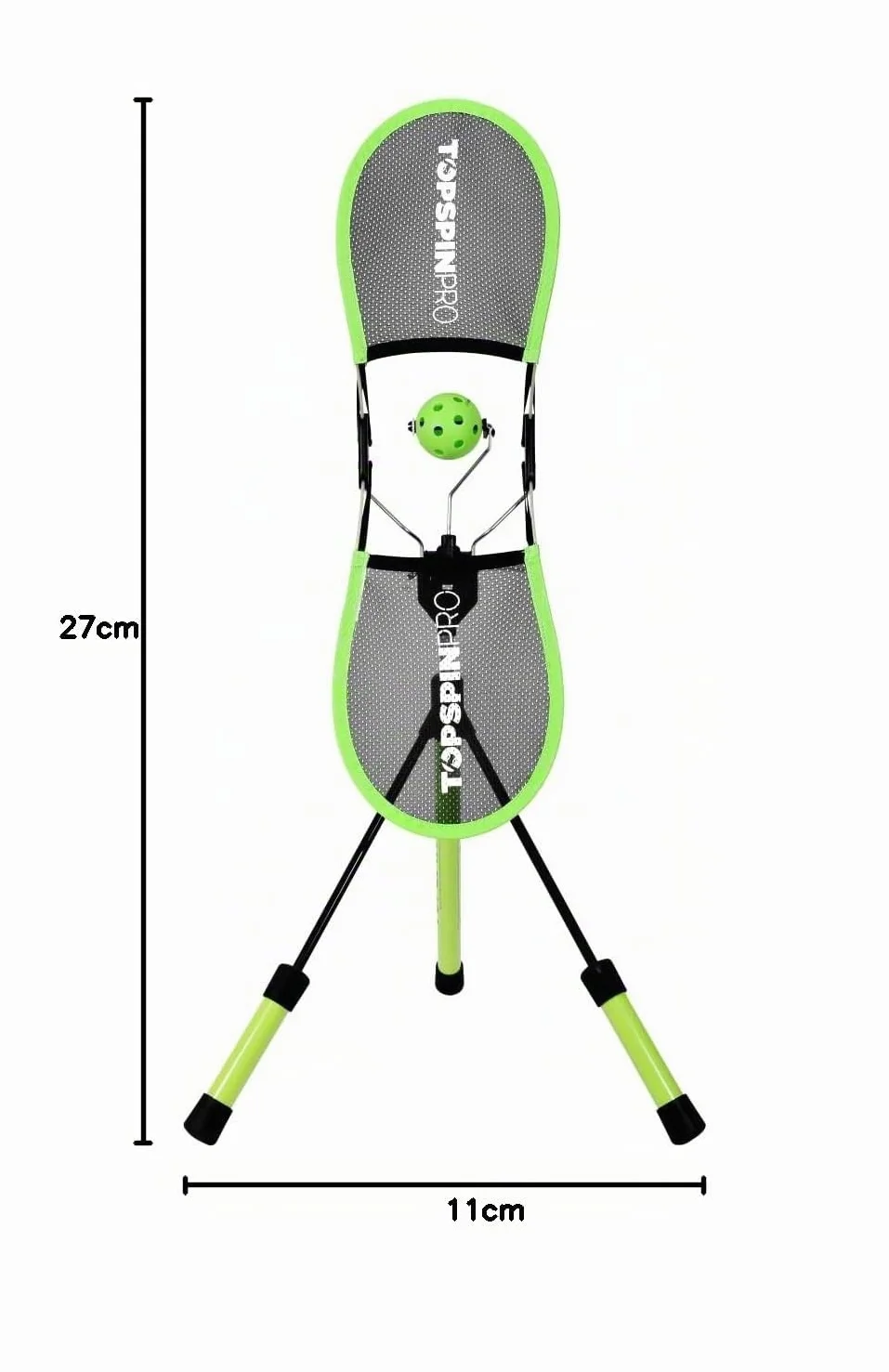 TopspinPro Pickleball Trainer Ausilio Allenamento Topspin Servizio Colpi Terra
