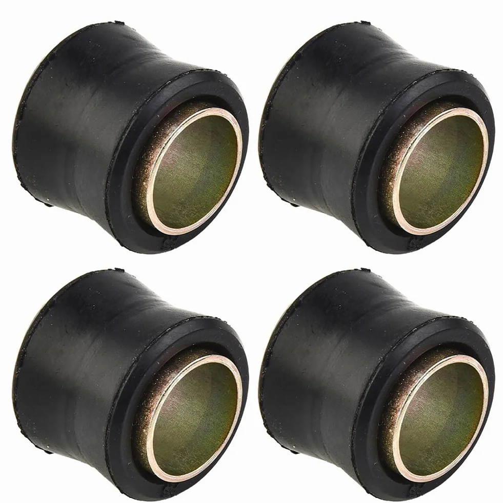 Boccole ammortizzatori posteriori per moto, 14 mm, montaggio normale, per scooter elettrico e bici, colore nero (4 pezzi)
