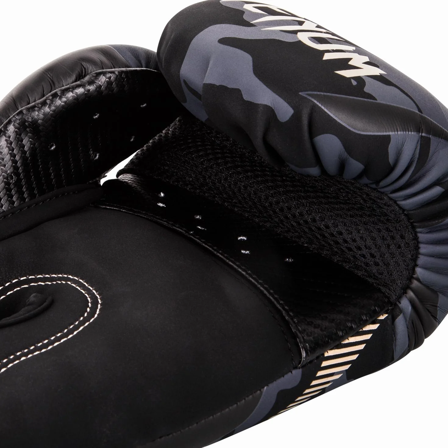 Venum Impact Guanti da Boxe Uomo Camuffamento Sabbia 10oz