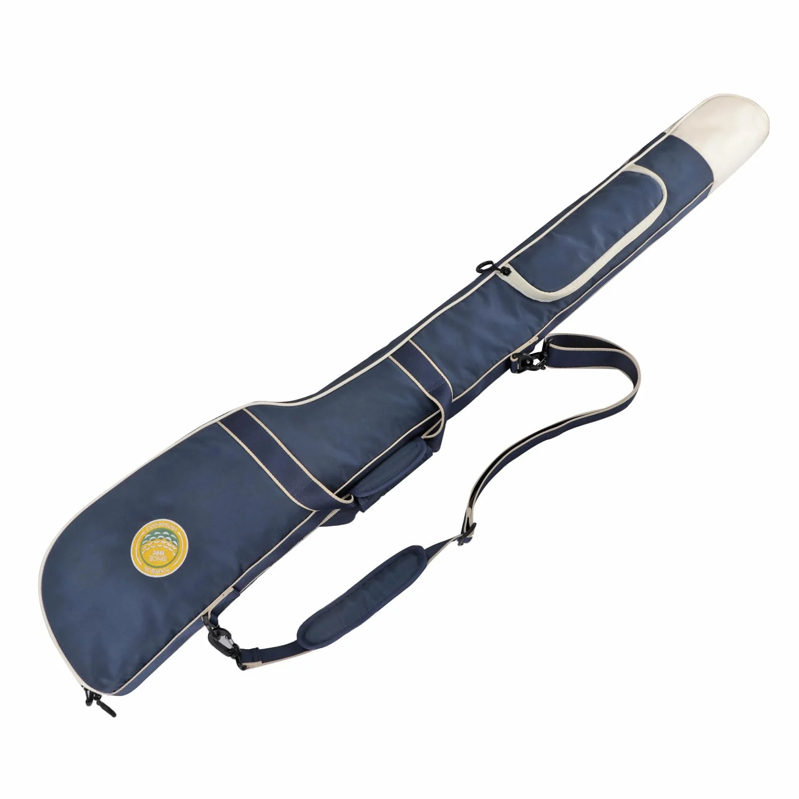 Tourbon Borsa da golf portatile in nylon pieghevole con tasca con cerniera