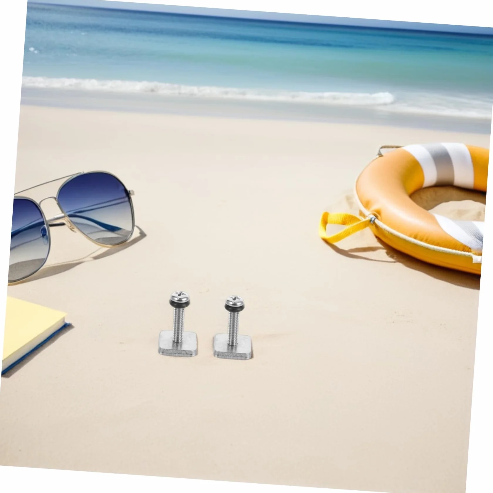 SUPVOX 6 Pezzi Viti per Pinne da Surf Viti di Ricambio Resistenti per Paddle Board Testa Croce