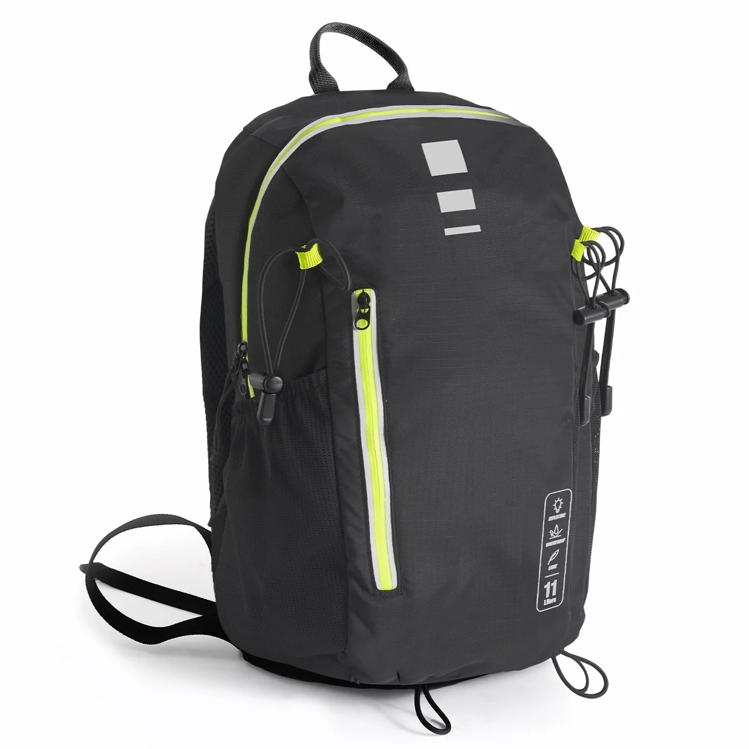 PERLETTI Zaino 10 Litri Impermeabile Trekking Montagna Super Leggero Capiente 39x22x12 cm