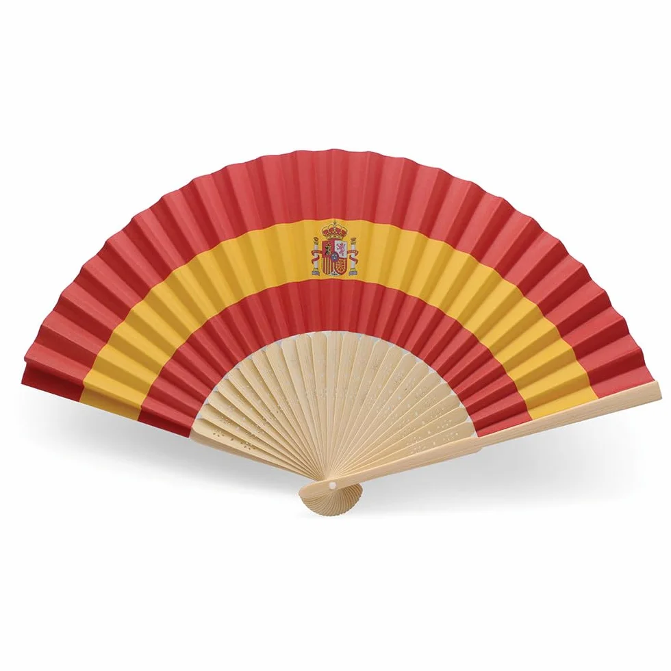 Ventagli in carta e bambù Spagna 10 pezzi OLILLY