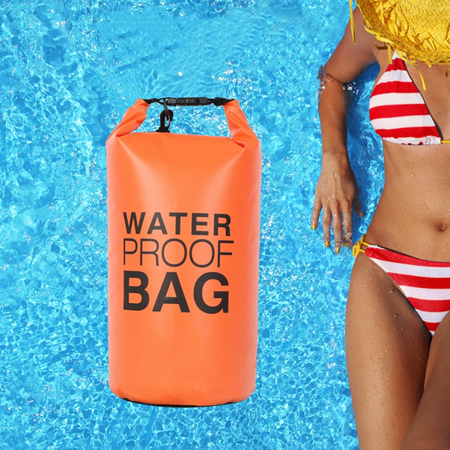 Mini Bombola da Sub 1L Kit Snorkeling con Borsa Impermeabile e Pompa a Mano