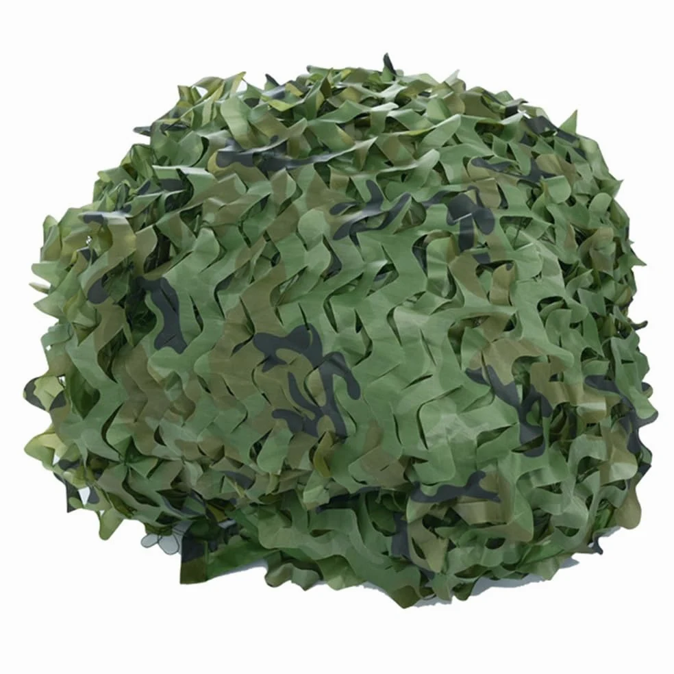Rete Mimetica da Caccia in Tessuto Oxford Rete Ombreggiante Militare per Camouflage Campeggio Woodland Giardino Decorazione