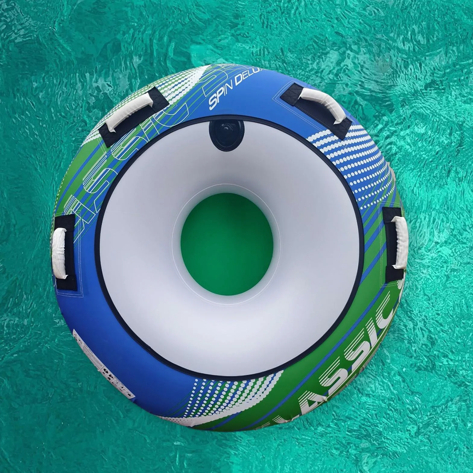 Gommoni da Traino Tubi Nautici Zattera Gonfiabile Sci Nautico Alta Resistenza Rafting Spiaggia Nuoto Wakeboard Sport Acquatici