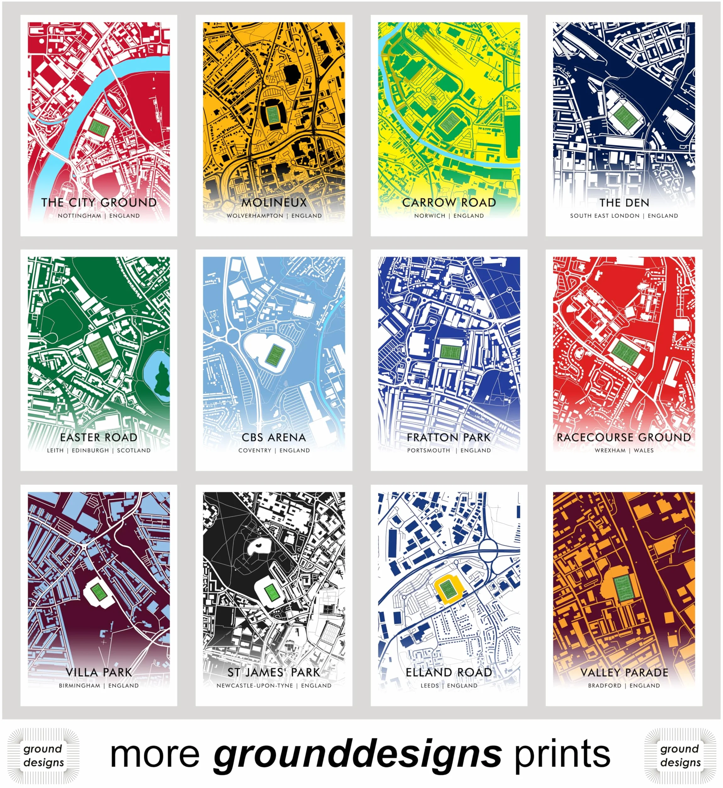 JUVENTUS FC Mappa artistica formato A3