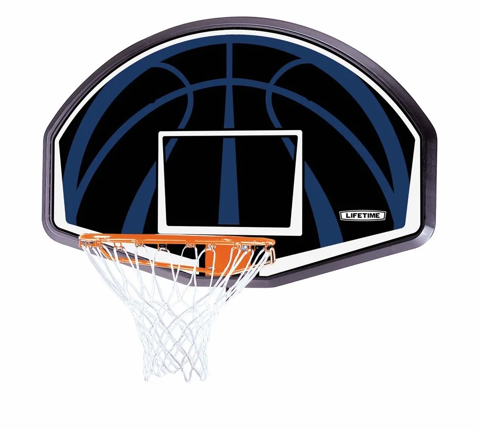 LIFETIME Tabellone da basket da muro 112x72 cm HDPE Slam-It® esterno resistente UV
