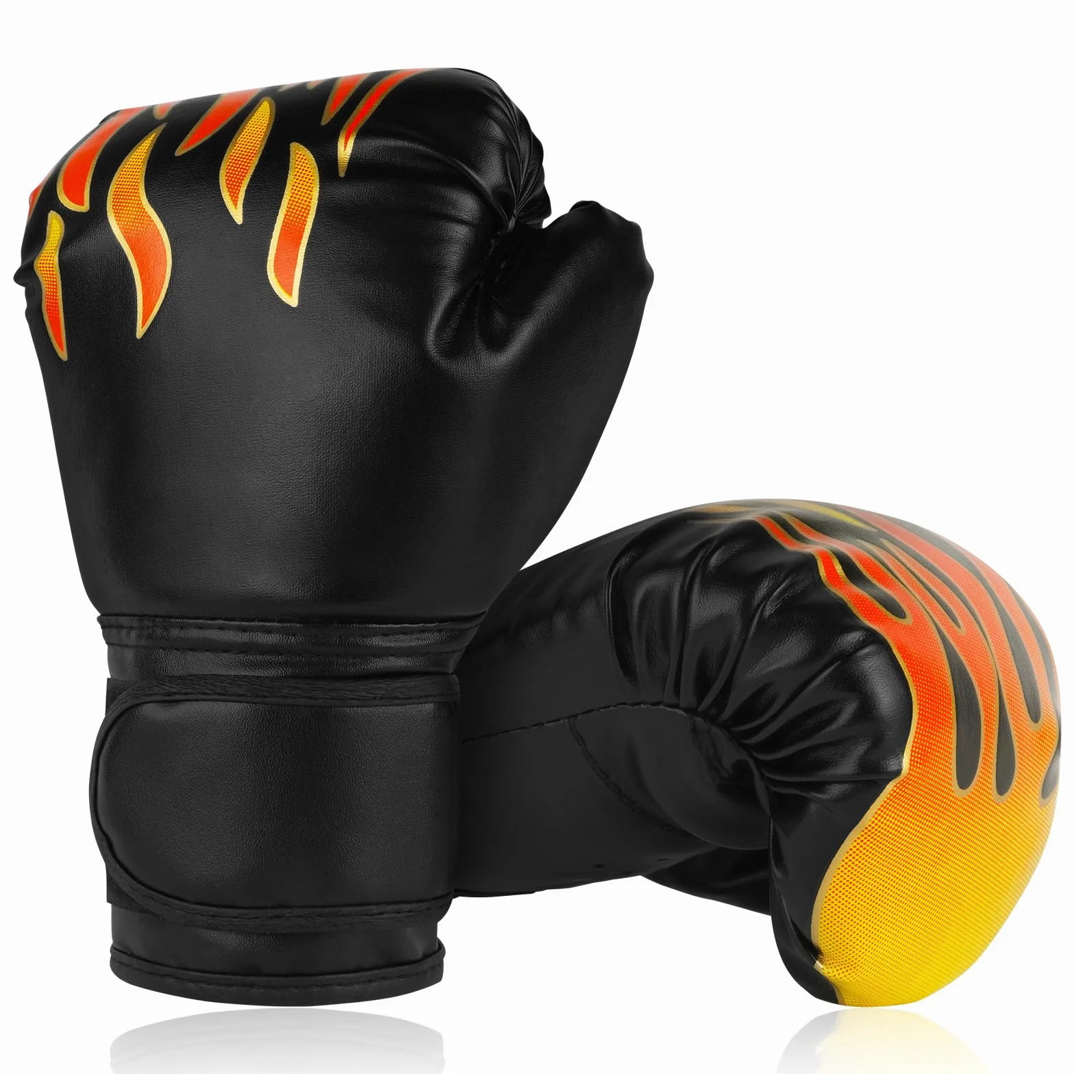 Flintronic Guantoni da Boxe per Bambini 3-8 Anni Ragazze e Ragazzi Allenamento Sparring Junior Muay Thai MMA Arti Marziali