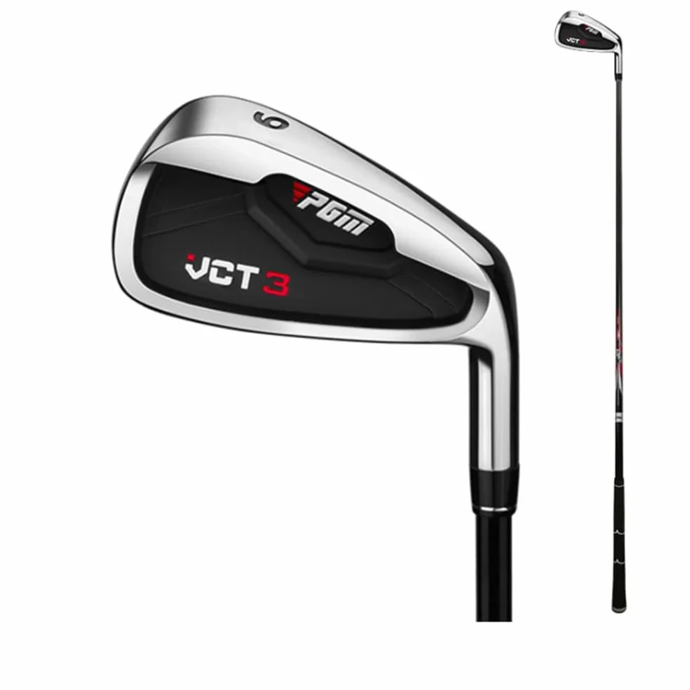 Ferro da golf professionale per uomo donna - Ferri da golf n. 5/6/7/8/9/PW/SW con asta in acciaio/asta in carbonio (#9 con asta in carbonio)