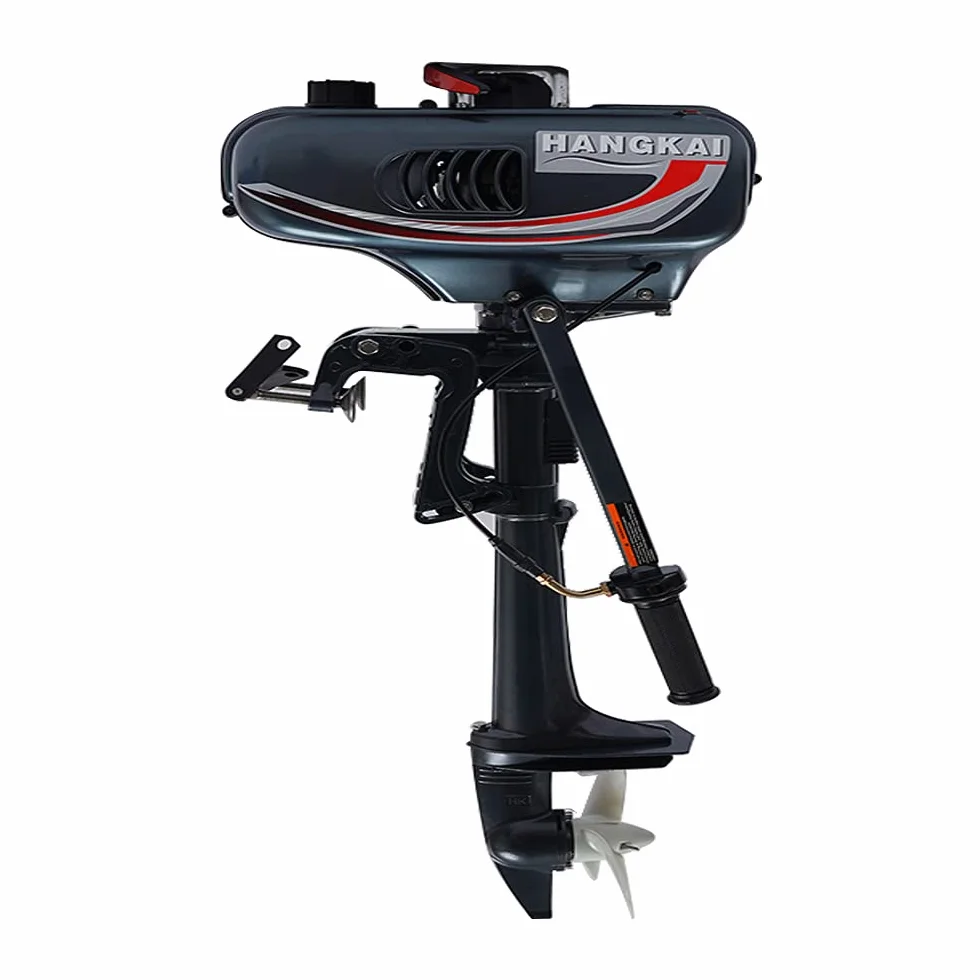 Motore fuoribordo a benzina 2 tempi 3,5 HP CDI Heavy Duty raffreddamento ad acqua