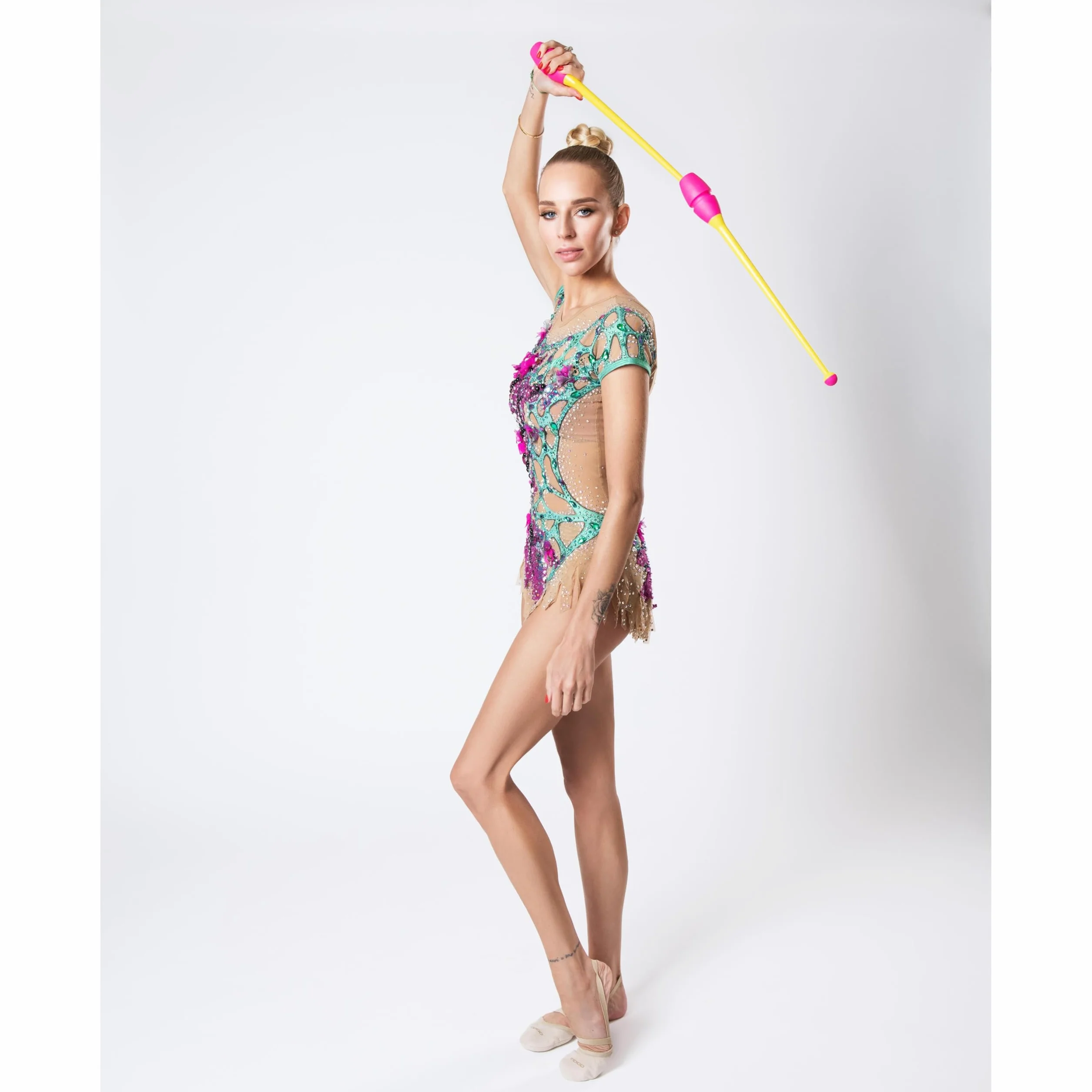 DRUNA Clavette ad Incastro per Ginnastica Ritmica Indigo 41 cm