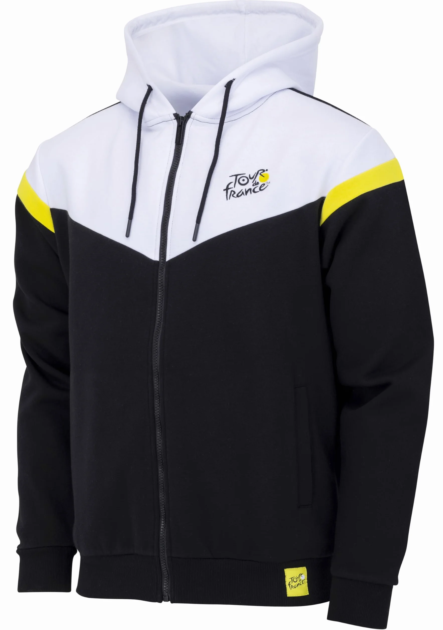 Felpa con zip con cappuccio Tour de France Collezione ufficiale da ciclismo