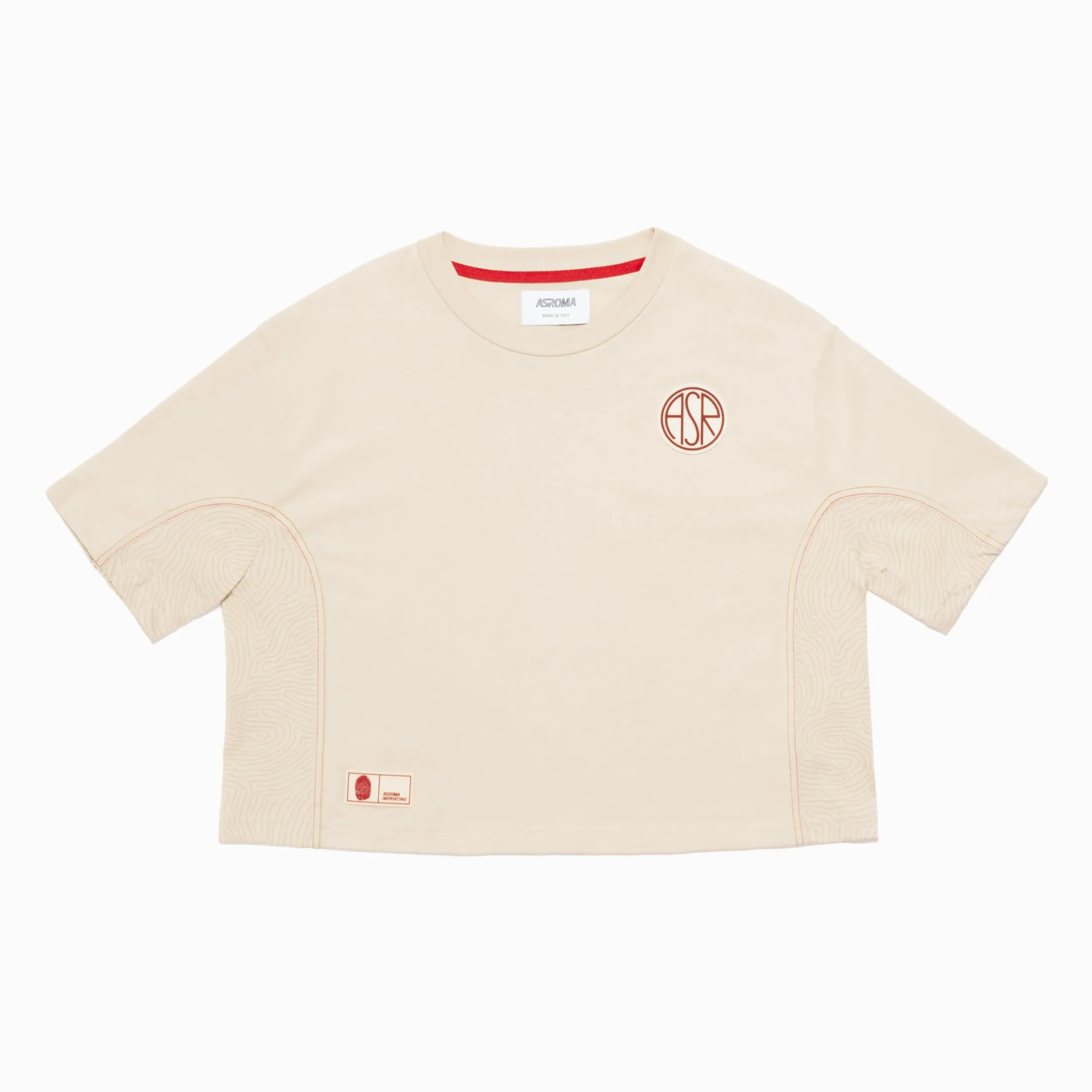 AS Roma Imprinting T-Shirt White