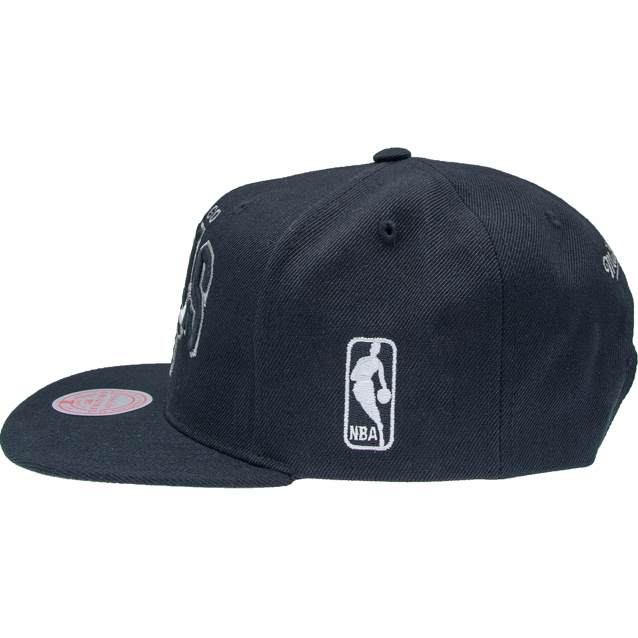 Mitchell & Ness NBA Chicago Bulls Arch Snapback Berretto Black