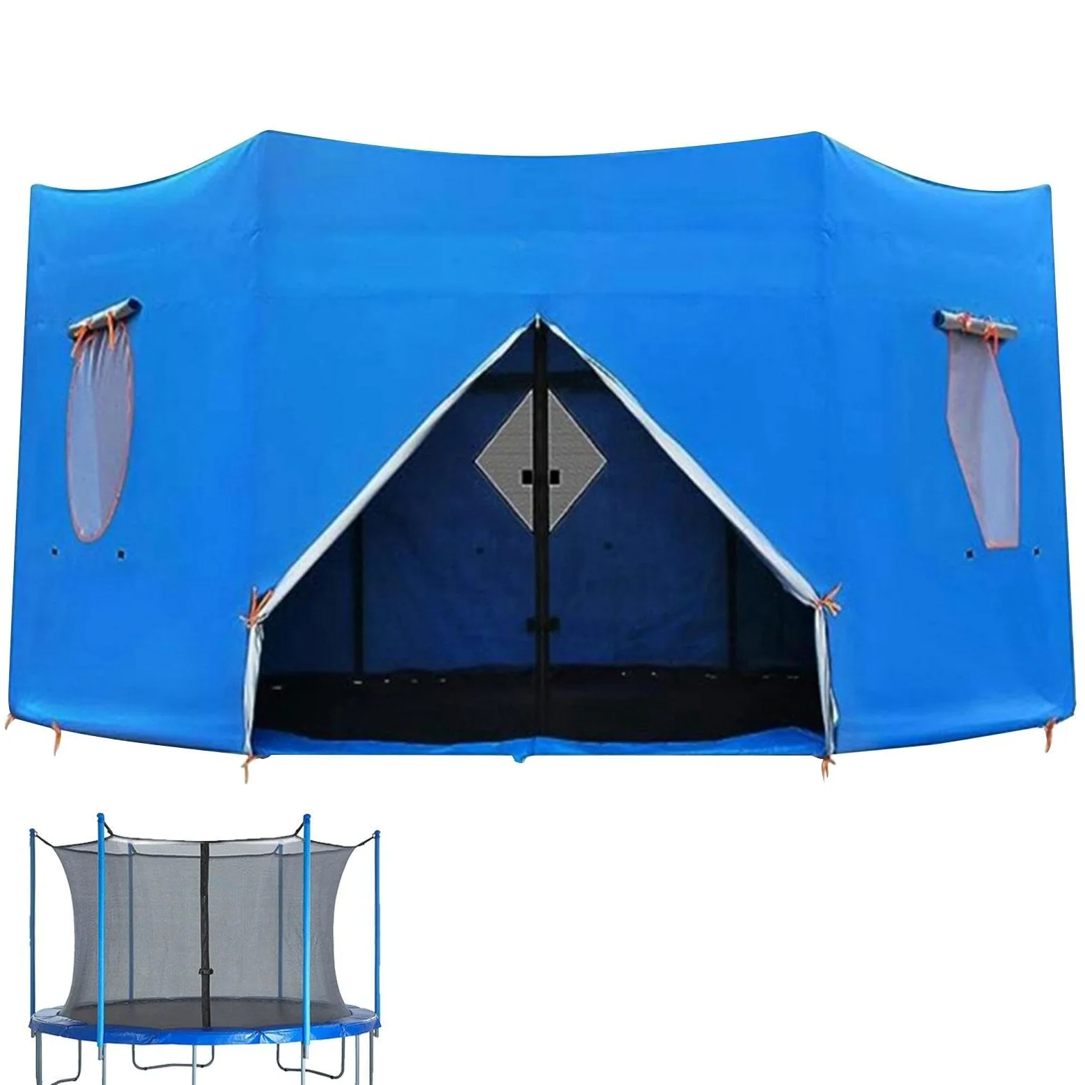 Tenda Telo Protettivo Copertura Per Trampolino Elastico - 306cm Copertura Per Tenda Per Trampolino, TendaDi Protezione Dalle Intemperie Per Tappeti Elastici Resistente Ai Raggi UV, Parasole