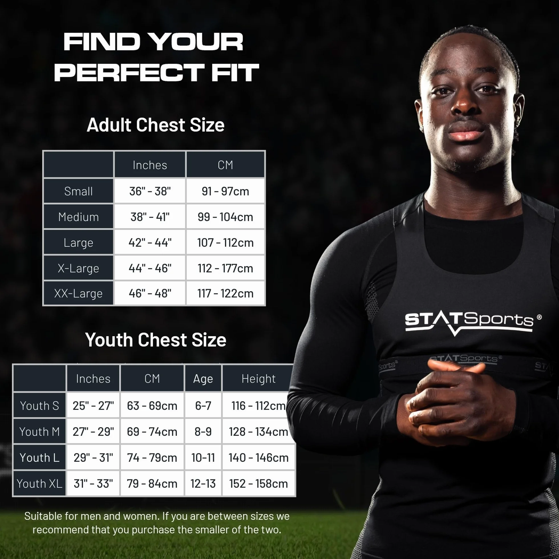 STATSports Pettorina GPS Calcio Solo Gilet – Leggero con Tasca per Apex GPS Pod