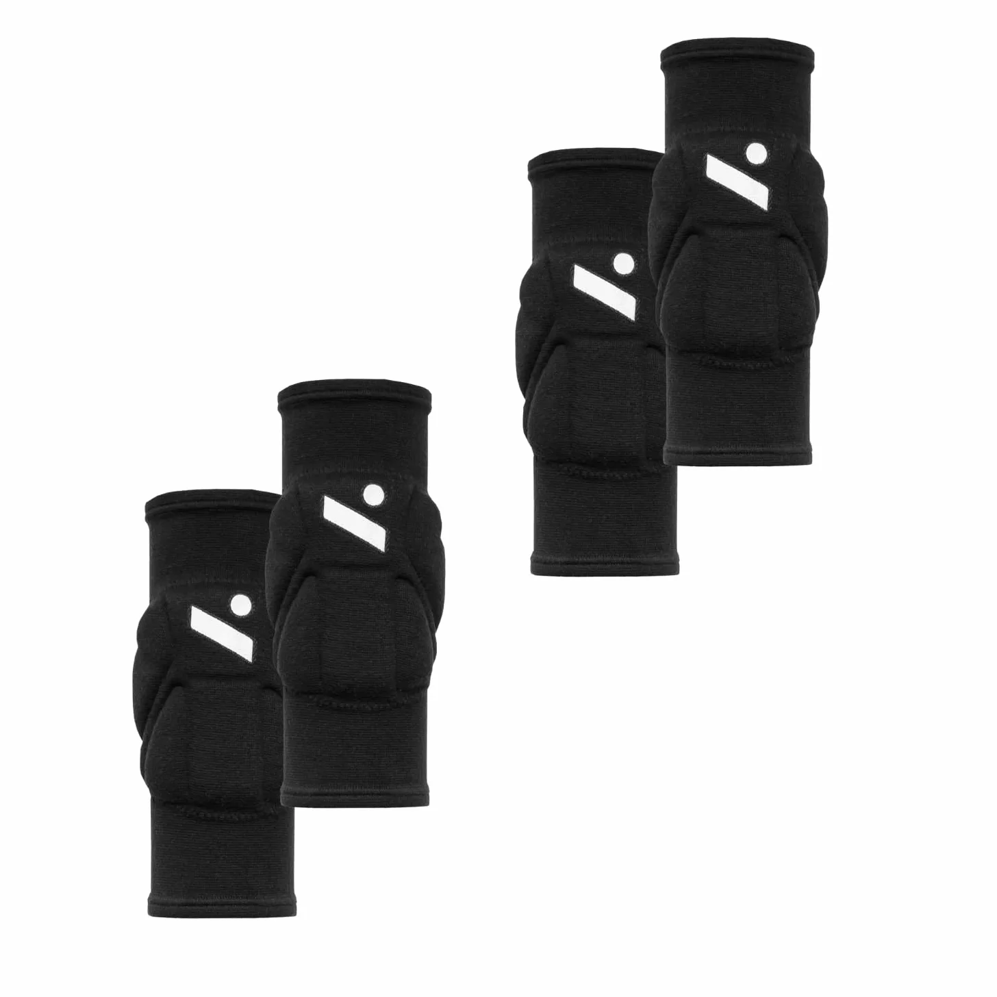 ninesquared Ginocchiere New Shield – Protezione Avanzata – Taglie S/M/L/XL – 2 paia – Colore Nero – Unisex (L)