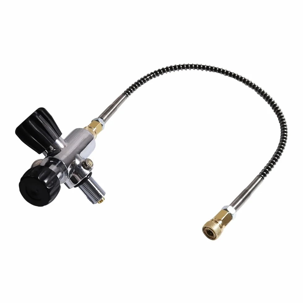 Bombola subacquea TUXING 4500 Psi 9 litri fibra di carbonio per carabine ad aria compressa PCP