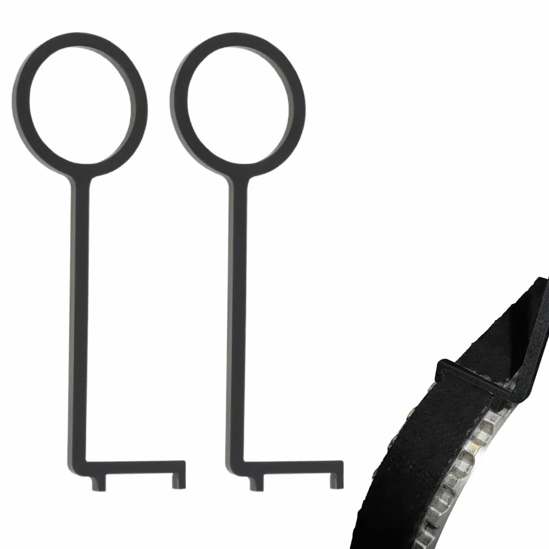 2 Pezzi Psa Belt Gauge Key Tool For Puretech Timing Belts 1.0 And 1.2, Timing Belt Wear Test Tool Psa, Oem G-0109-6 1643190080 Compatible With Citroen, Peugeot, Opel