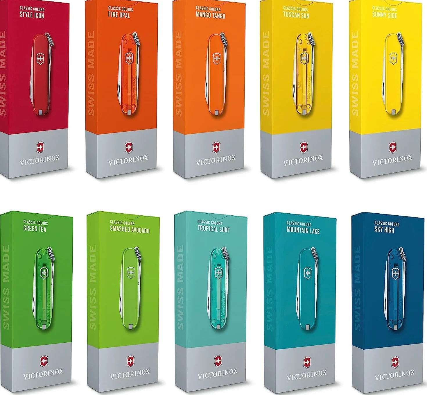 Victorinox Coltello da Tasca Classic SD 7 Funzioni Lama Forbici Lima