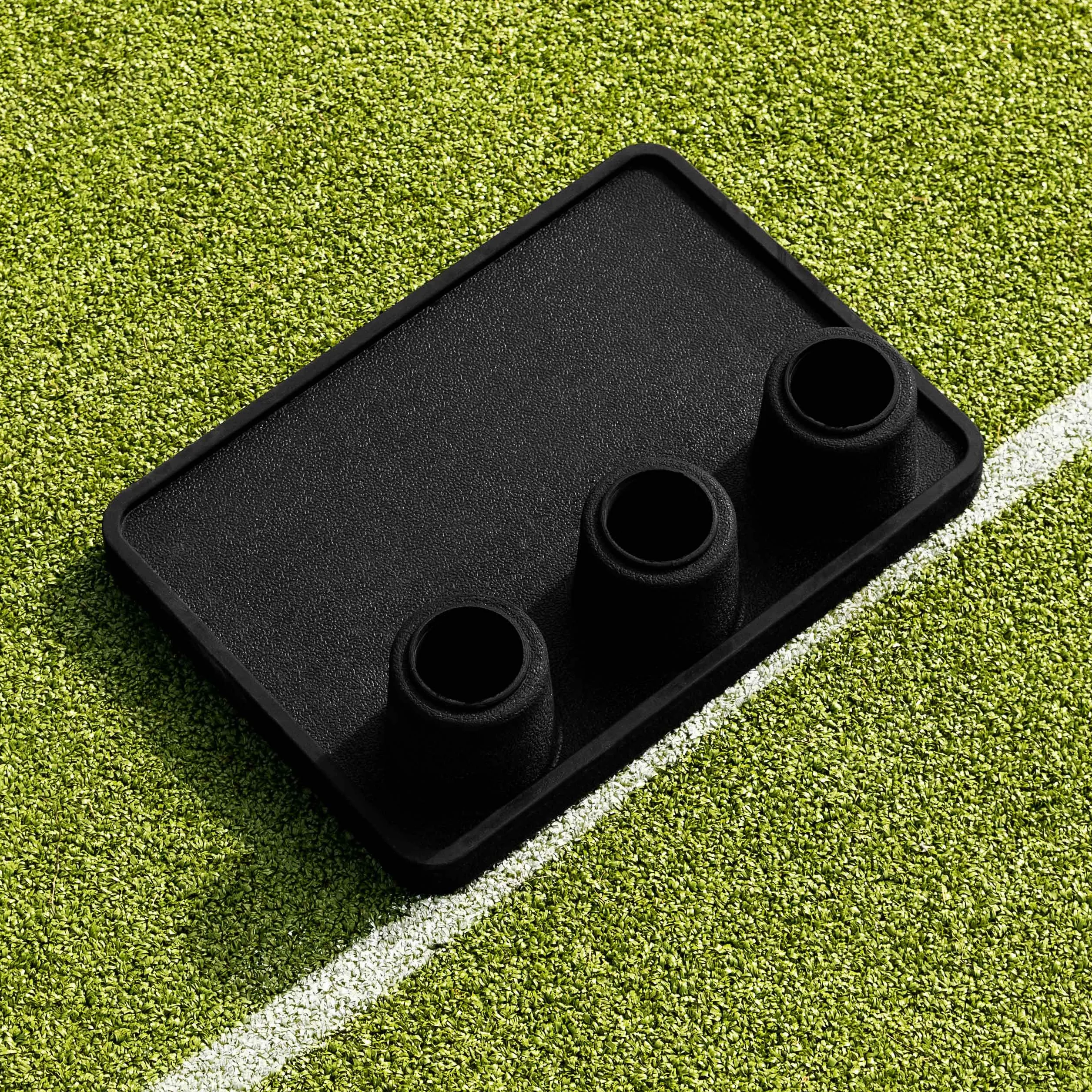 FORTRESS Paletti da Cricket con Base in Gomma Wickets Set da Cricket per Giovani e Adulti Attrezzatura in Plastica