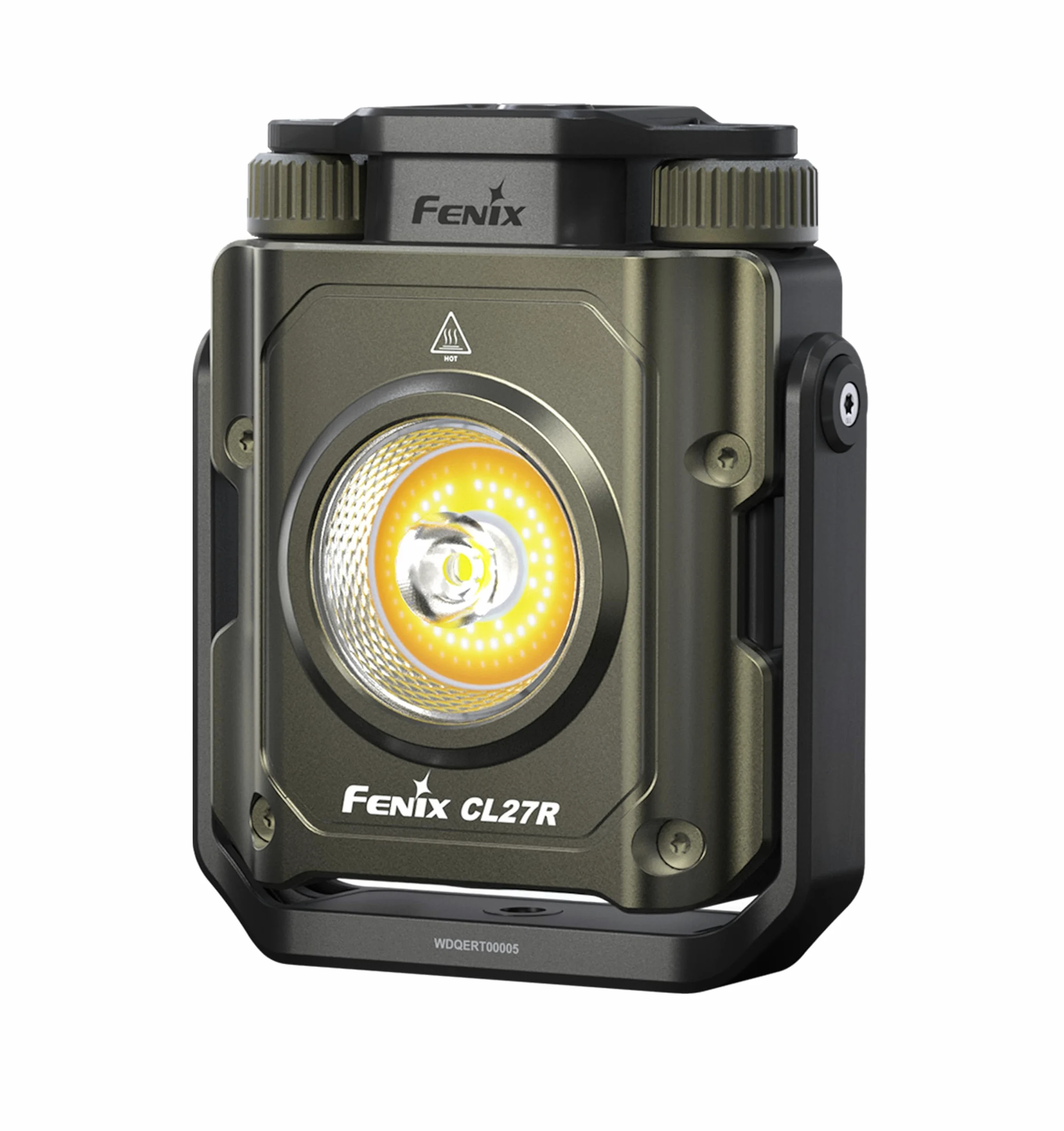 fenix CL27R Lanterna ricaricabile multi fascio | 1600 lumen | 180 m | 285 ore max | Modalità luce rossa | Regolazione continua della temperatura del colore e della luminosità | Manico magnetico a 360°