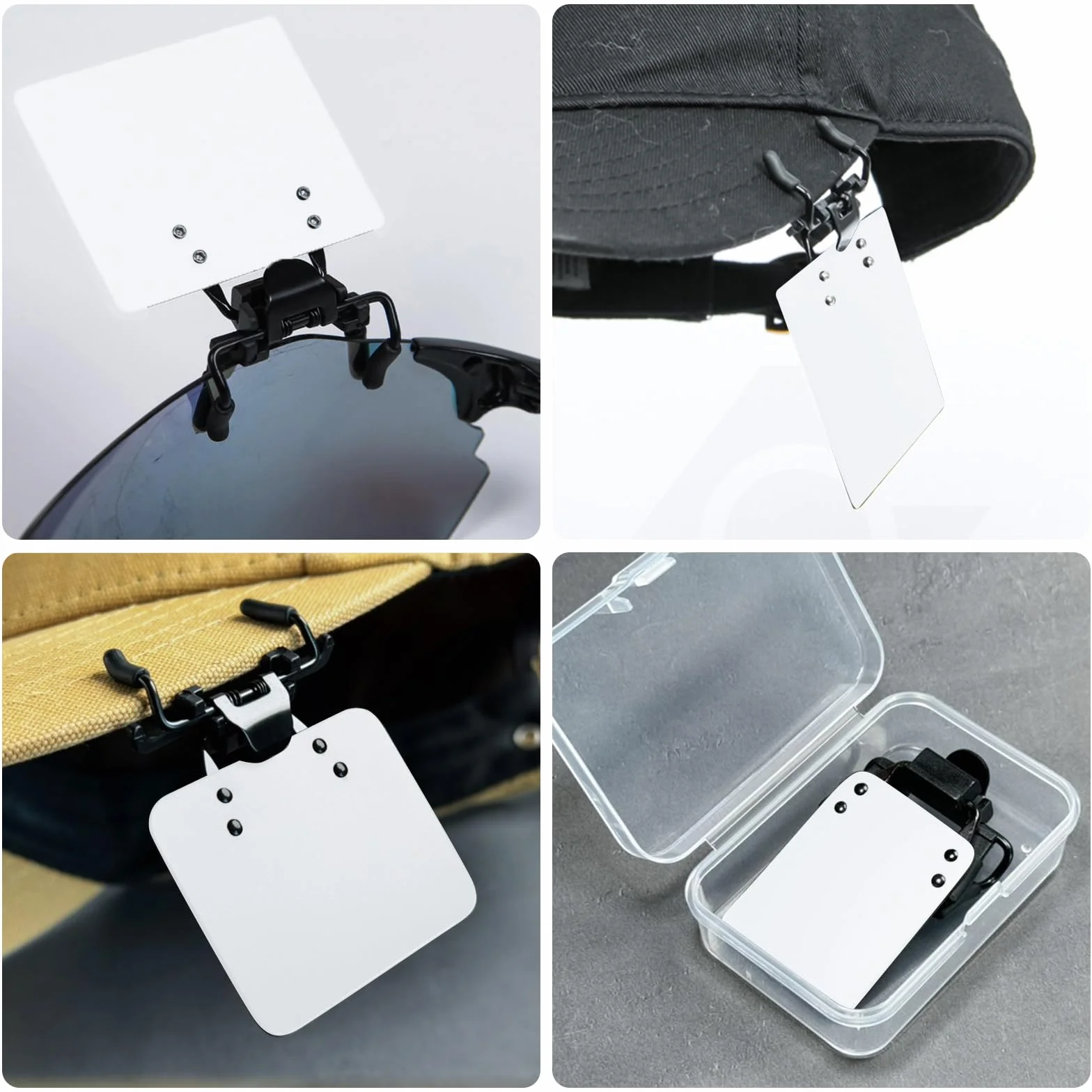 Bordeag 2pcs Shooting Patch Per Occhiali Da Tiro Toppe per Occhiali