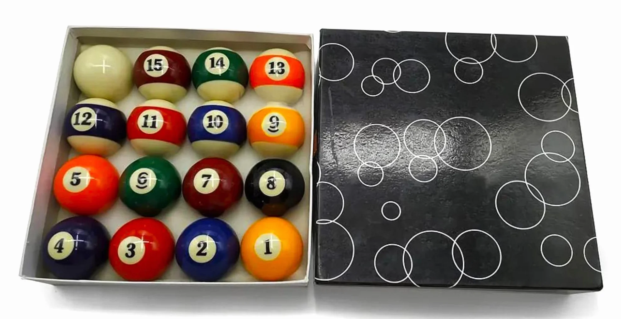 Professionale set completo palline da biliardo americane standard