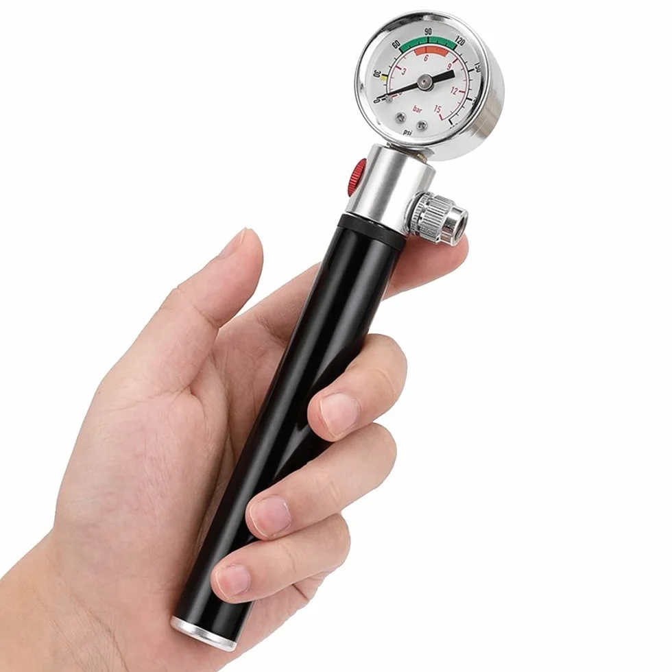 DONGKER Pompa Palloni Mini Pompe Pallacanestro con Manometro