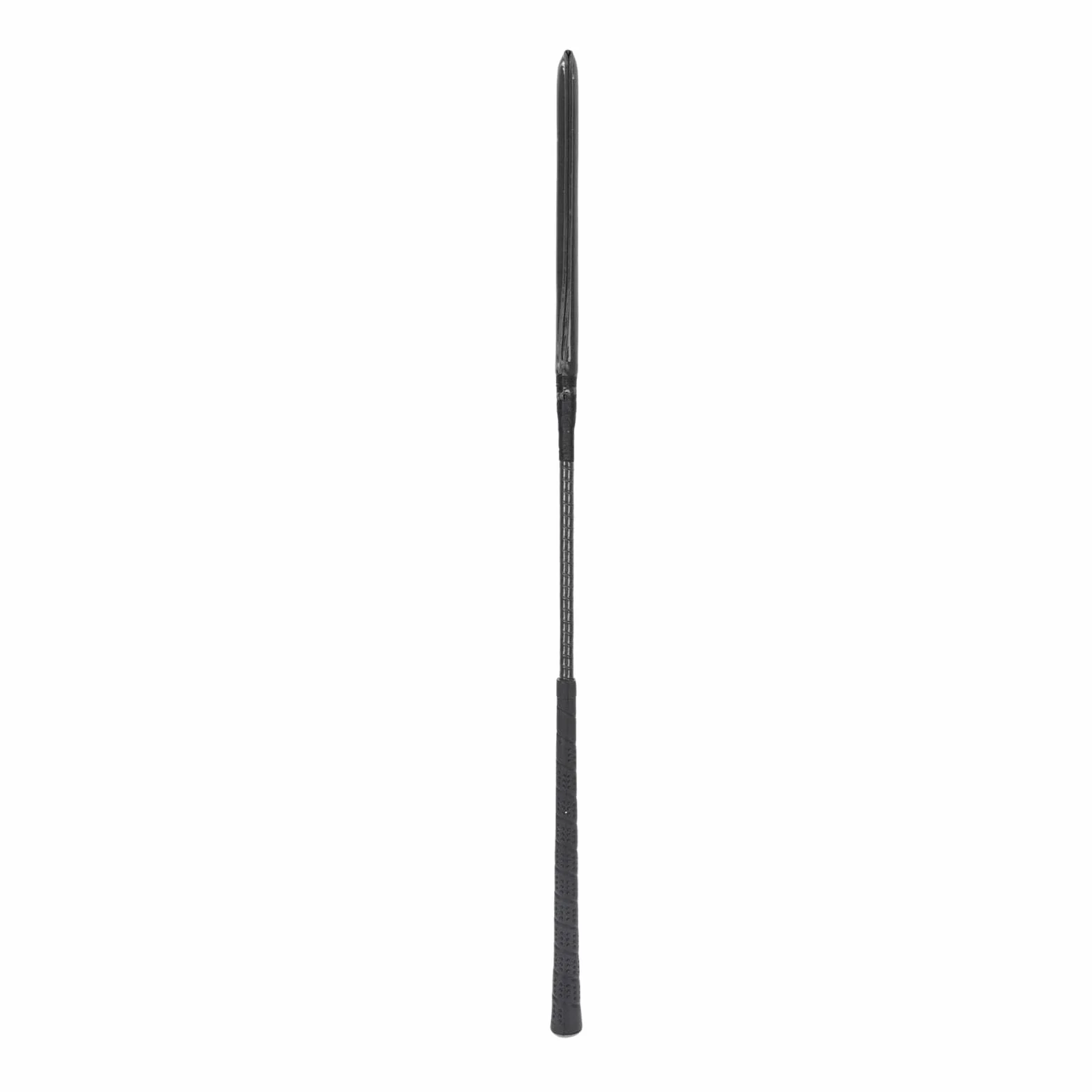 Dpofirs Frustino da Cavallo, Frustino da Equitazione in Pelle Verniciata con Manico in Silicone Antiscivolo per Allenamenti e Corse Equestri