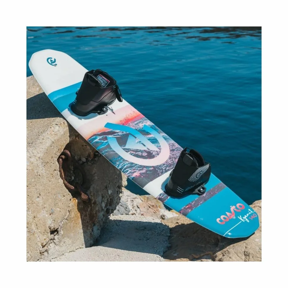 Brunelli COASTO KYANIT 140 Wakeboard Package Flex Manubrio con Rilegatura 39-46