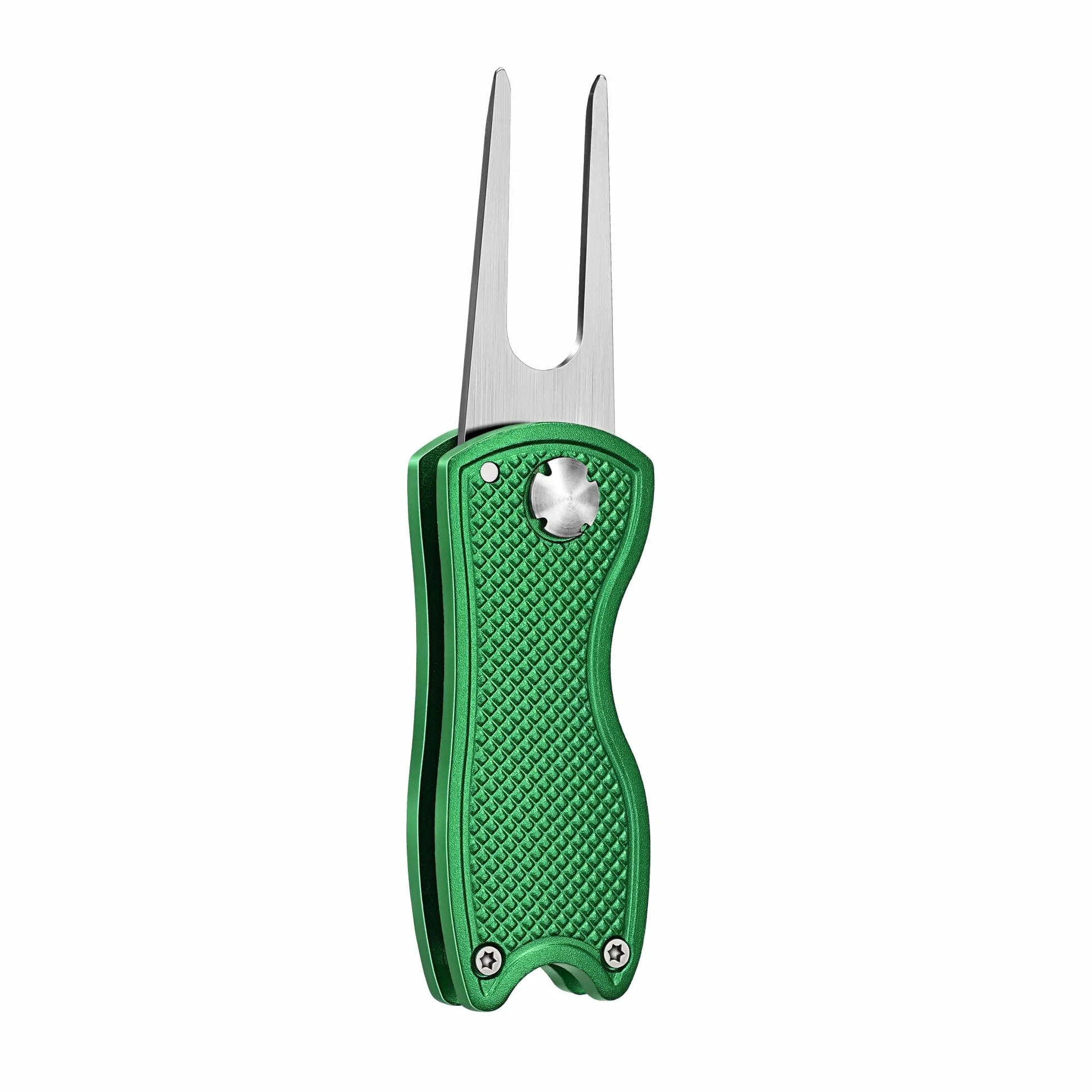 Mile High Life Divot Tool Pieghevole in Metallo con Marcatore Pallina da Golf Magnetico