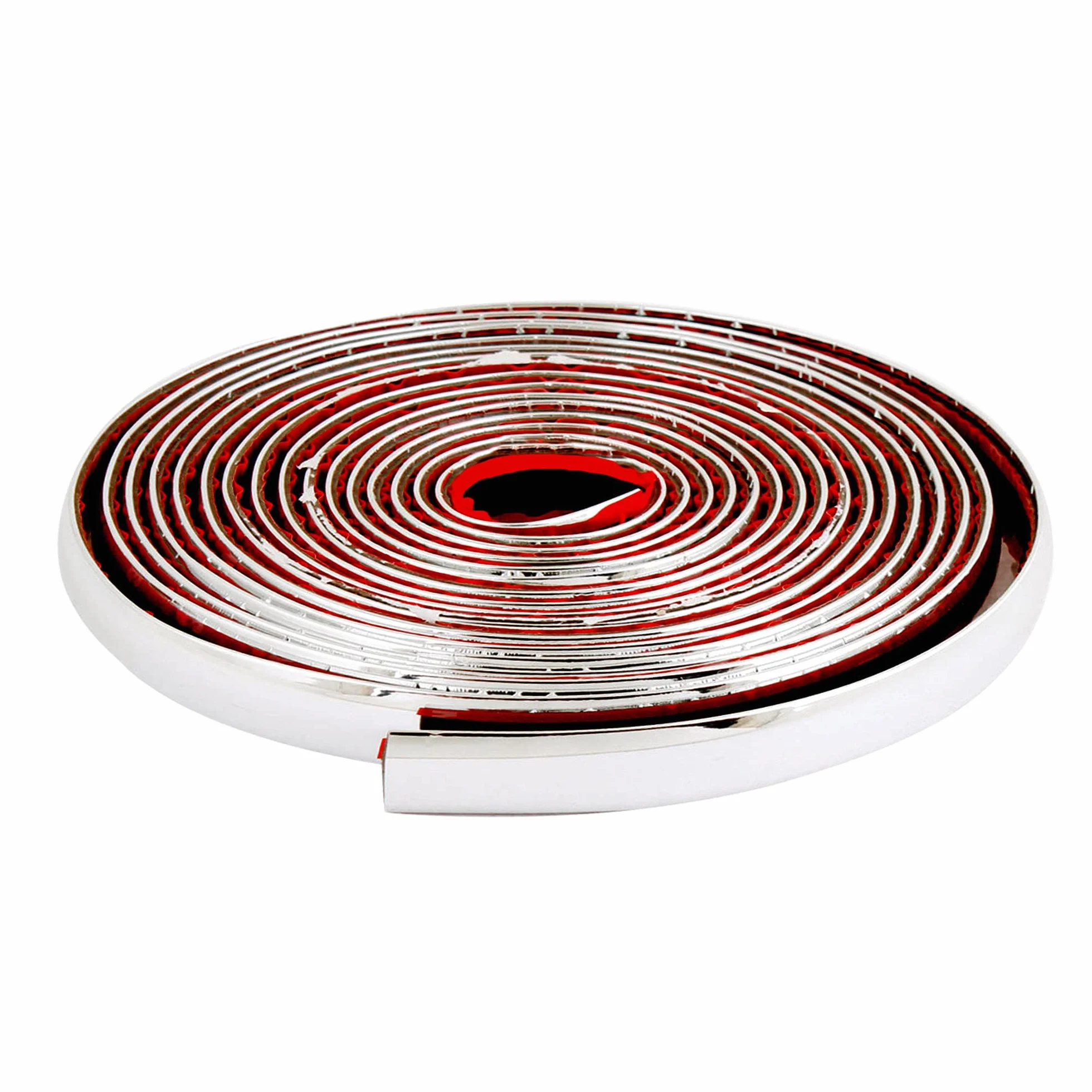 4R Quattroerre.it 1610 Profilo Cromato Adesivo, 7 mm x 3 Mt
