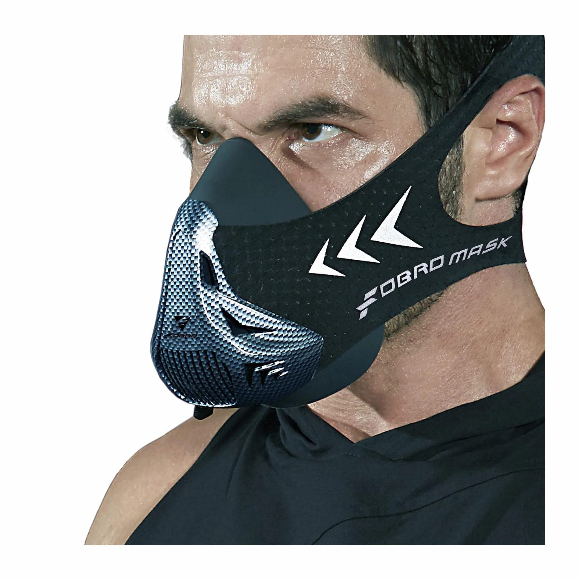 FDBRO Maschera di Allenamento 4.0 Alta Quota per Corsa Sport Regolabile Unisex con Custodia