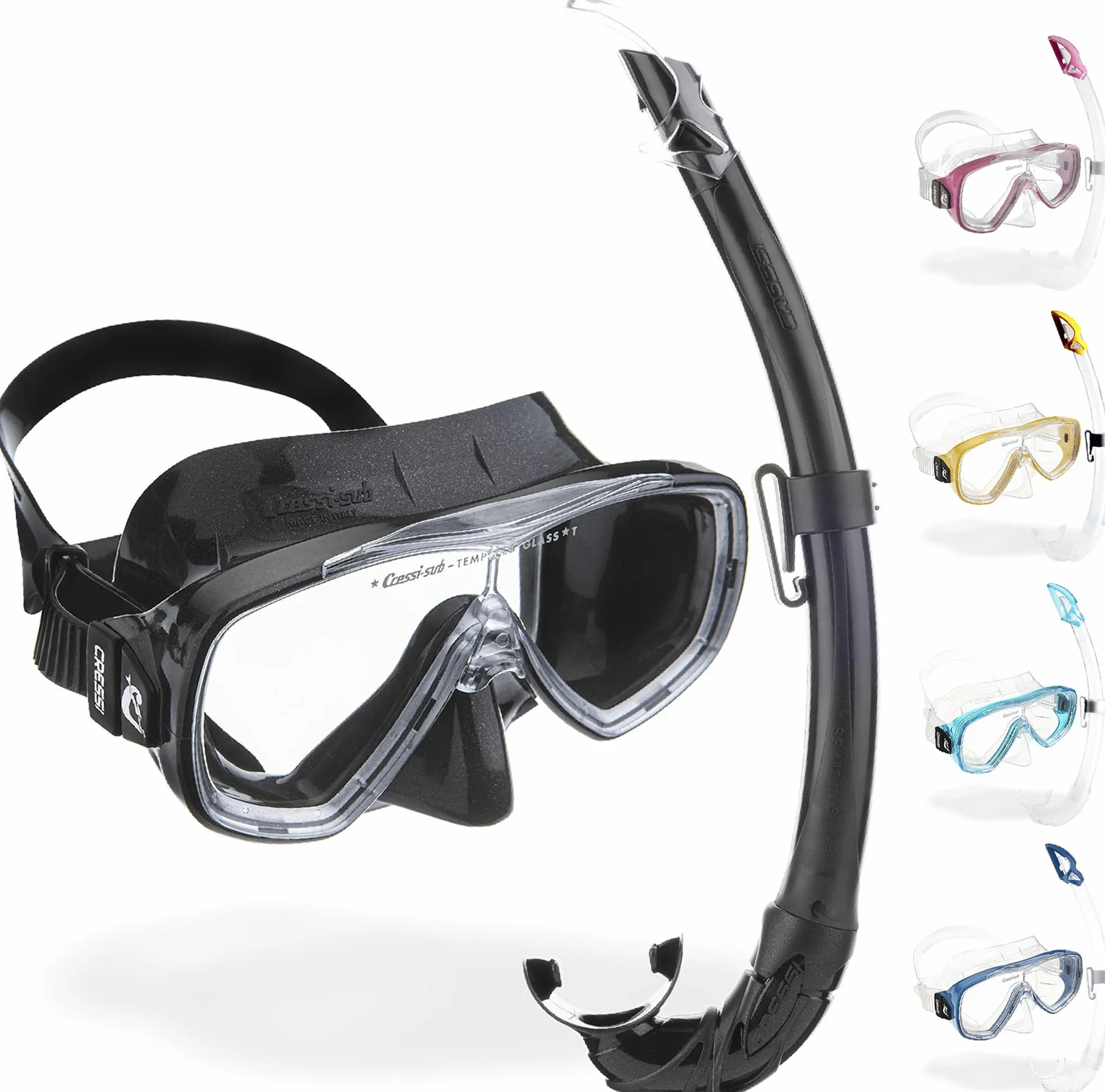 Cressi Onda Mare Combo Set Maschera Sub e Snorkel Mexico