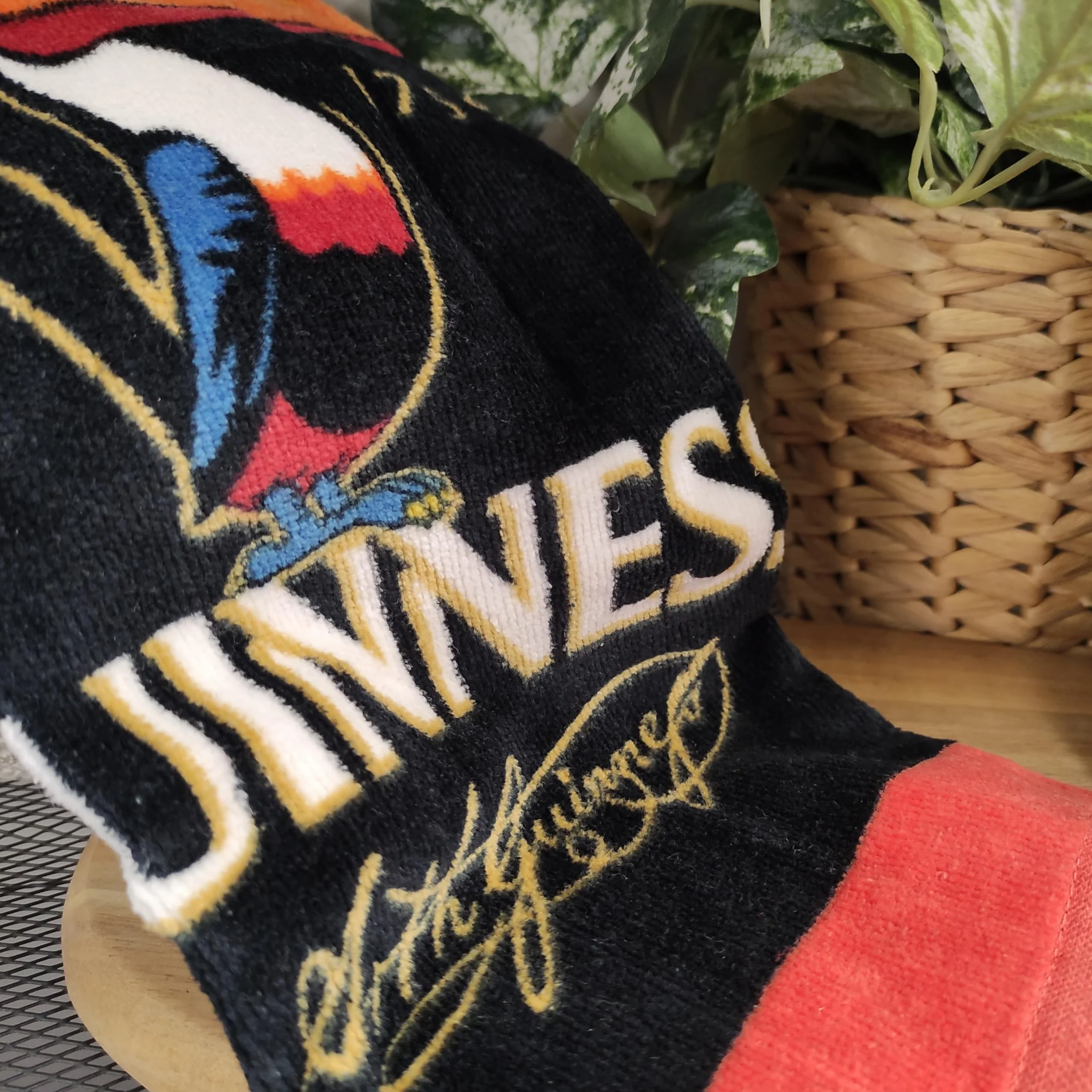 Guinness Asciugamano da golf Toucan con clip