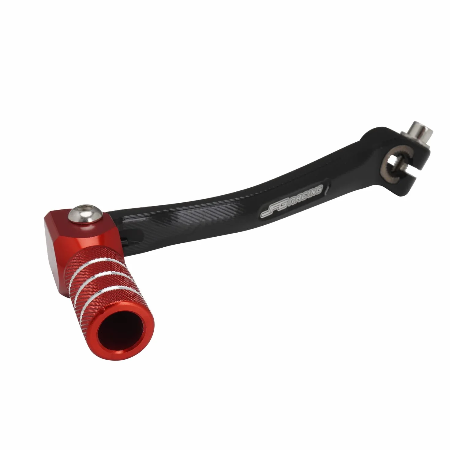 JFG RACING Leva Cambio Moto,Leva del Cambio Pieghevole in Alluminio CNC per Dirt Pit Bike 50cc-125cc XR50 CRF50 XR70 CRF70 XR110 CRF110-Rosso
