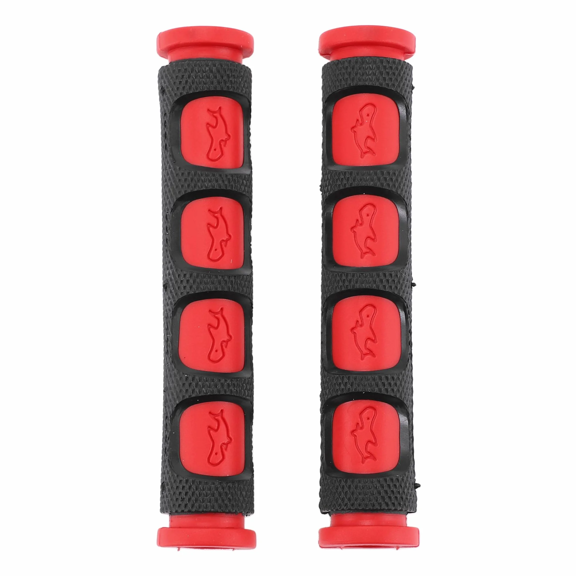 3/8" 10mm Copri Leva Freno Universale per Moto in Gomma Antiscivolo per Manopola Leva Freno per Moto Scooter Bicicletta Bici Rosso 1 Coppia