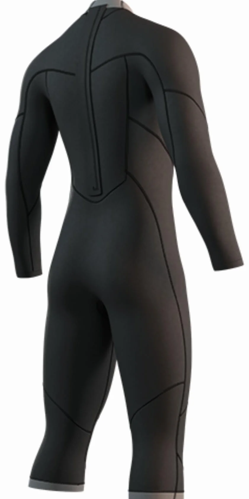 Mystic Sport Acquatici 3/2mm Long Arm Short Leg Back Zip Muta Nero Surf Kitesurf Windsurf