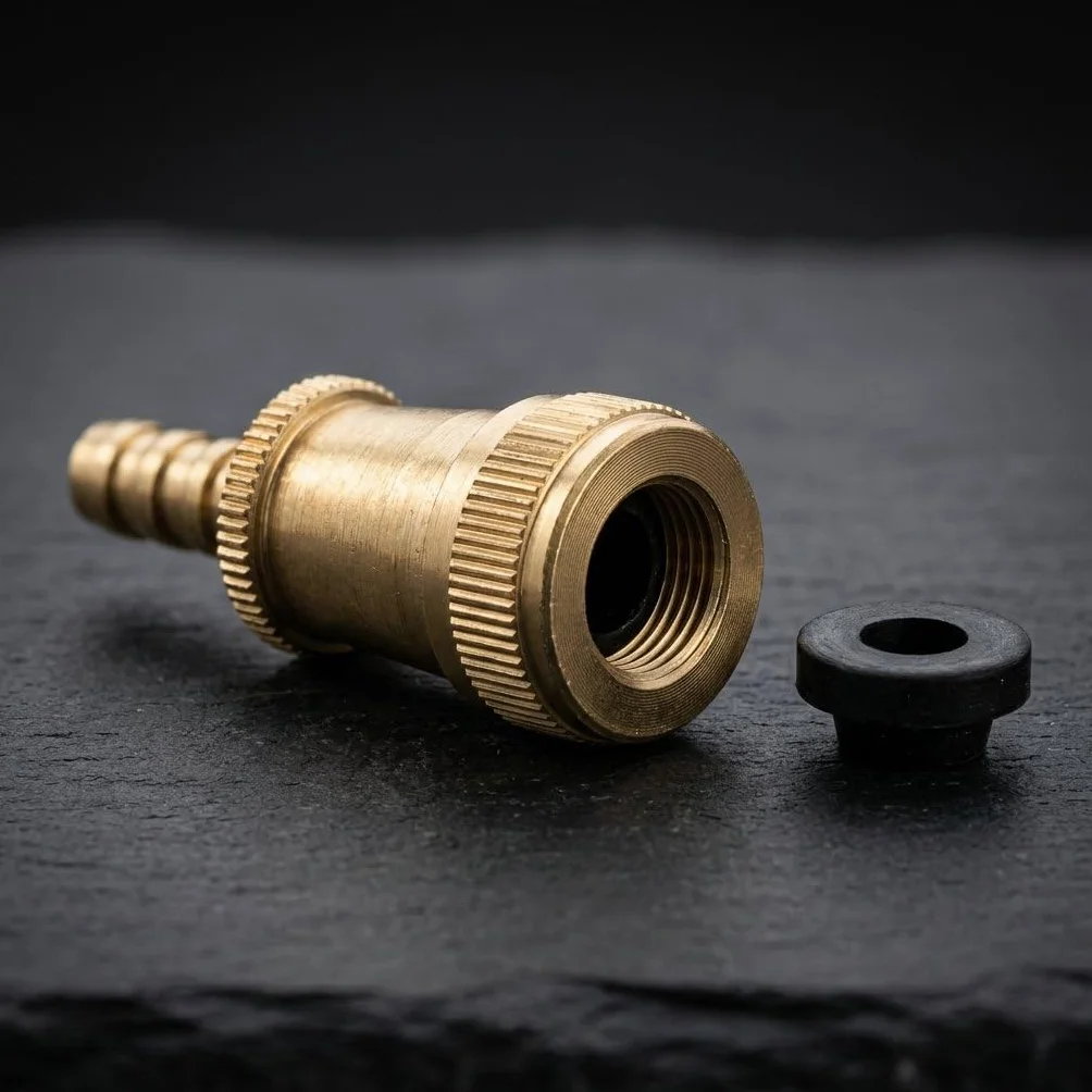 Raccordo Pompa Bici Ottone Universale Compatibile Valvola Italiana Francese Tenuta Ermetica Ricambio Gonfiaggio