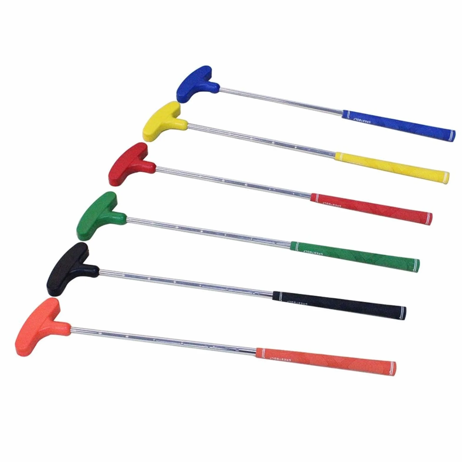 CRESTGOLF Golf Putter 2/6 Pack Due-Way Putter Mini Golf Club Bi-direzionale Gomma