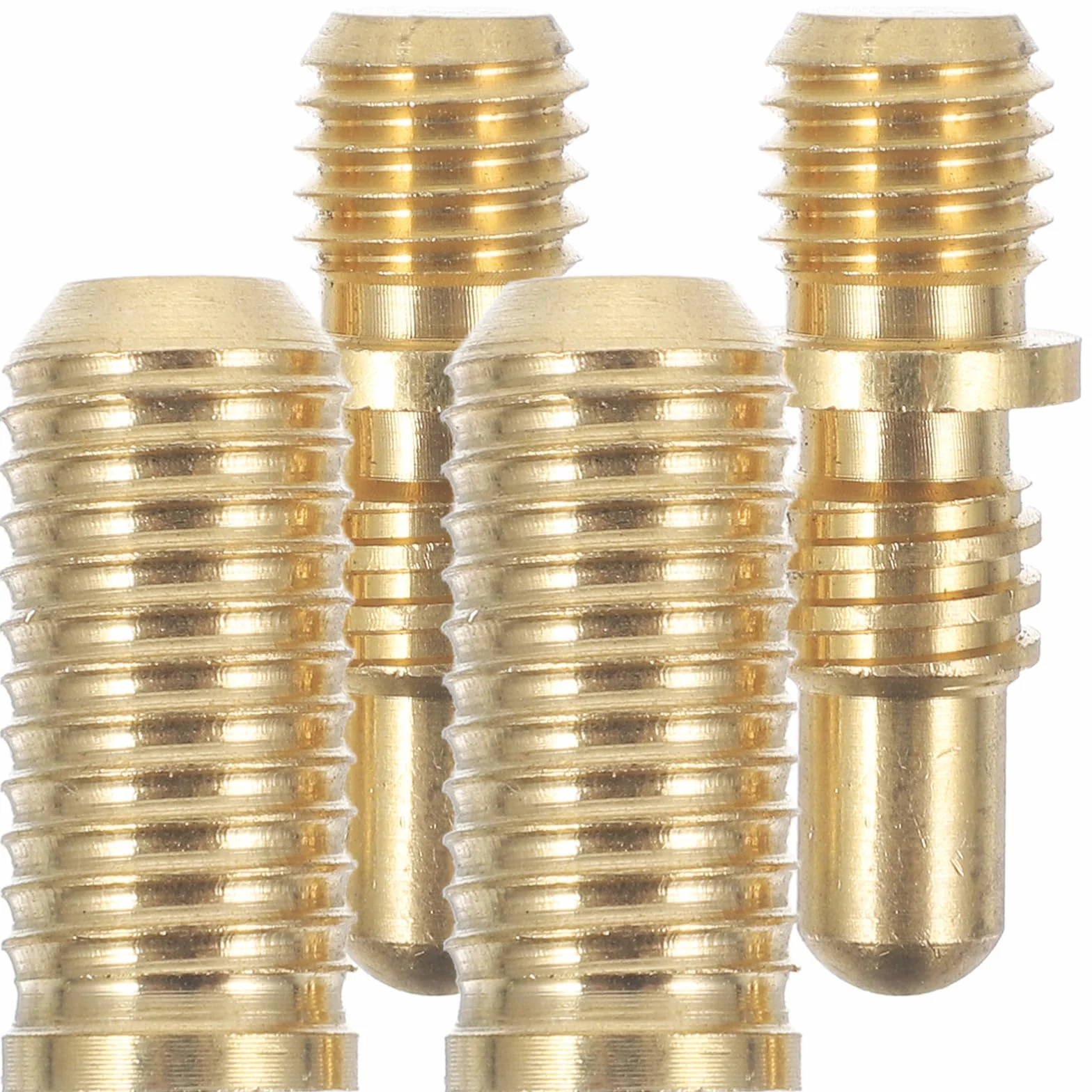 KESYOO 2 Set viti in rame unione stecca biliardo accessori asta estensione collegamento resistenti riparazione miglioramento